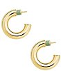 MACHETE .75#double; Perfect Hoop Earrings, Color:Gold - Image 1
