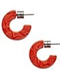 MACHETE Muse Poppy Puffy Hoop Earrings - Image 1
