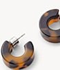 MACHETE Muse Tortoise Puffy Hoop Earrings - Image 3