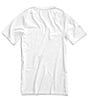 Color:Bright White - Image 2 - Short-Sleeve V-Neck 18-Hour Jersey Tee