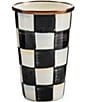 MacKenzie-Childs Check Tumbler, 10 oz., Color:Courtly Check - Image 1