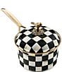 MacKenzie-Childs Check Covered Saucepan, 2.5 Qt., Color:Courtly - Image 1