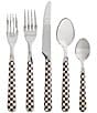 MacKenzie-Childs Check Bistro Flatware Five-Piece Place Setting - Image 1