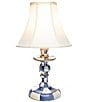 MacKenzie-Childs Check Candlestick Lamp, Color:Royal - Image 2