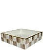 MacKenzie-Childs Check® Cocktail Ceramic Napkin Holder - Image 3