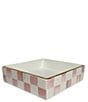 MacKenzie-Childs Check® Cocktail Ceramic Napkin Holder - Image 5