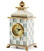 MacKenzie-Childs Check Desk Clock, Color:Sterling - Image 2
