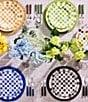 MacKenzie-Childs Check Dinner Plate, Color:Black Check - Image 2