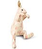 MacKenzie-Childs Outdoor Garden Collection Check Funny Bunny Pot Climber Decorative Figurine - Image 2