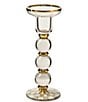 MacKenzie-Childs Check Glass Candlestick - Image 5