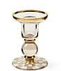 MacKenzie-Childs Check Glass Candlestick - Image 6