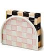MacKenzie-Childs Check Napkin Holder, Color:Rosy - Image 2