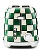 MacKenzie-Childs Check Stainless Steel 2-Slice Toaster, Color:Emerald - Image 2
