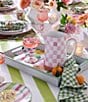 MacKenzie-Childs Check Stoneware Pitcher, 1.75 Qt., Color:Pink Check - Image 3
