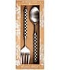 MacKenzie-Childs Check Supper Club Salad Serving Set, Color:Courtly Check - Image 2