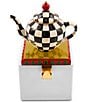 MacKenzie-Childs Check Teapot Stocking Holder - Image 3