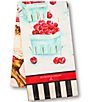 MacKenzie-Childs Cherry Bake Shop Printed Dish Towel - Image 1
