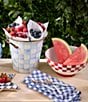 MacKenzie-Childs Cherry Check Serving Bowl - Image 3