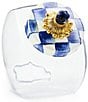 MacKenzie-Childs Cookie Jar with Check Lid, Color:Royal Check - Image 1