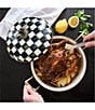 MacKenzie-Childs Courtly Check 5 Quart Casserole - Image 2
