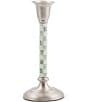 MacKenzie-Childs Check Candlestick, Color:Sterling Check - Image 3