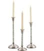 MacKenzie-Childs Check Candlestick, Color:Sterling Check - Image 4