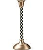 MacKenzie-Childs Check Candlestick, Color:Courtly Check - Image 3