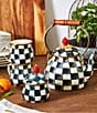 MacKenzie-Childs Courtly Check® Enamel Tea Kettle - Image 3
