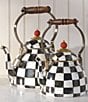 MacKenzie-Childs Courtly Check® Enamel Tea Kettle, 3 Qt., Color:Courtly Check - Image 5