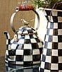 MacKenzie-Childs Courtly Check® Enamel Tea Kettle, 3 Qt., Color:Courtly Check - Image 10