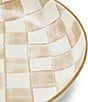 MacKenzie-Childs Check Enamel Abundant Bowl, Color:Mocha Check - Image 2