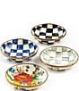 MacKenzie-Childs Check® Enamel Dip Bowl, Color:Courtly - Image 2