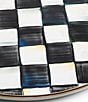 MacKenzie-Childs Check Enamel Round Tray, Color:Courtly Check - Image 2