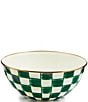 MacKenzie-Childs Check Everyday Bowl, Color:Emerald Check - Image 3