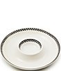 MacKenzie-Childs Courtly Check® Everyday Chip & Dip Server, Color:Courtly Check - Image 2
