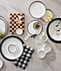 MacKenzie-Childs Courtly Check® Everyday Chip & Dip Server, Color:Courtly Check - Image 4