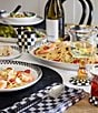 MacKenzie-Childs Courtly Check® Everyday Oval Platters, Set of 2, Color:Courtly Check - Image 5