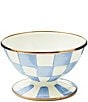 MacKenzie-Childs Check Ice Cream Dish - Image 1