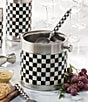 MacKenzie-Childs Check®3260 Ice Bucket, Color:Courtly Check - Image 2