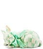 MacKenzie-Childs Easter Collection Check Fluffy Bunny Figurine - Image 1