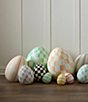 MacKenzie-Childs Easter Collection Check Small Egg Figurine - Image 2