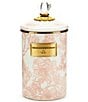 MacKenzie-Childs English Garden Enamel Canister, Color:Rosy - Image 1