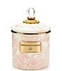 MacKenzie-Childs English Garden Enamel Canister, Color:Rosy - Image 3
