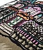 MacKenzie-Childs Haunted House Square Throw Pillow - Image 3