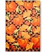 MacKenzie-Childs Harvest Checked Pumpkin Print Dish Towel - Image 2