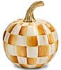 MacKenzie-Childs Harvest Collection Mini Check Pumpkin - Image 5