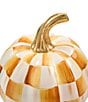 MacKenzie-Childs Harvest Collection Mini Check Pumpkin - Image 6