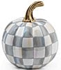 MacKenzie-Childs Harvest Collection Mini Check® Pumpkin - Image 1