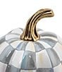 MacKenzie-Childs Harvest Collection Mini Check® Pumpkin - Image 2