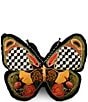 MacKenzie-Childs Harvest Moth Shaped Pillow - Image 1